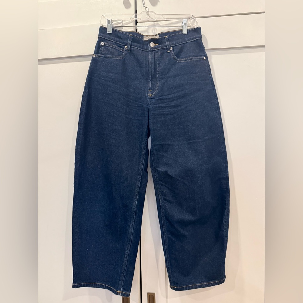 Everlane Indigo Wide-Leg Jeans